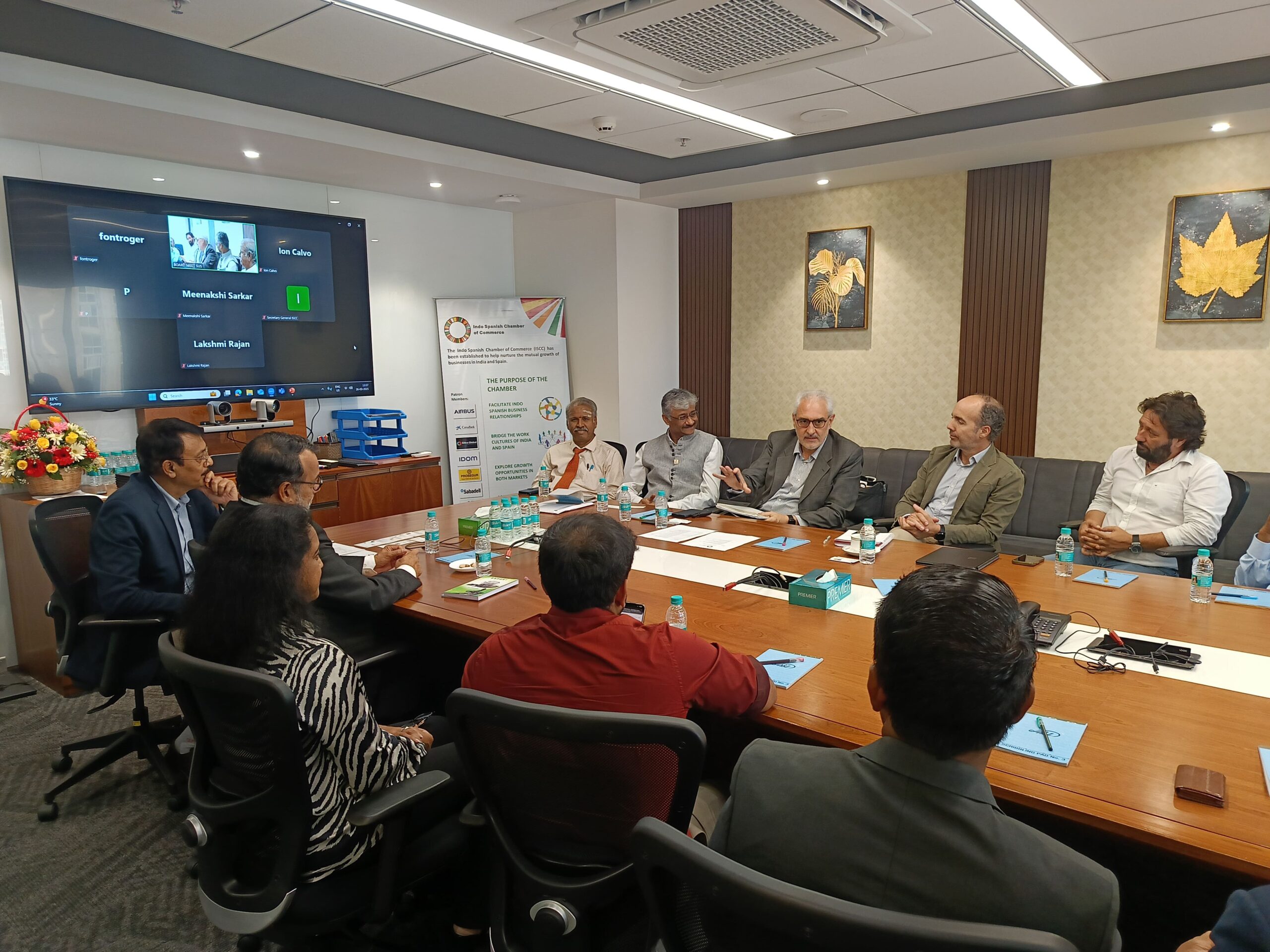 President ISCC Mr. Oscar Addressing the Audiance